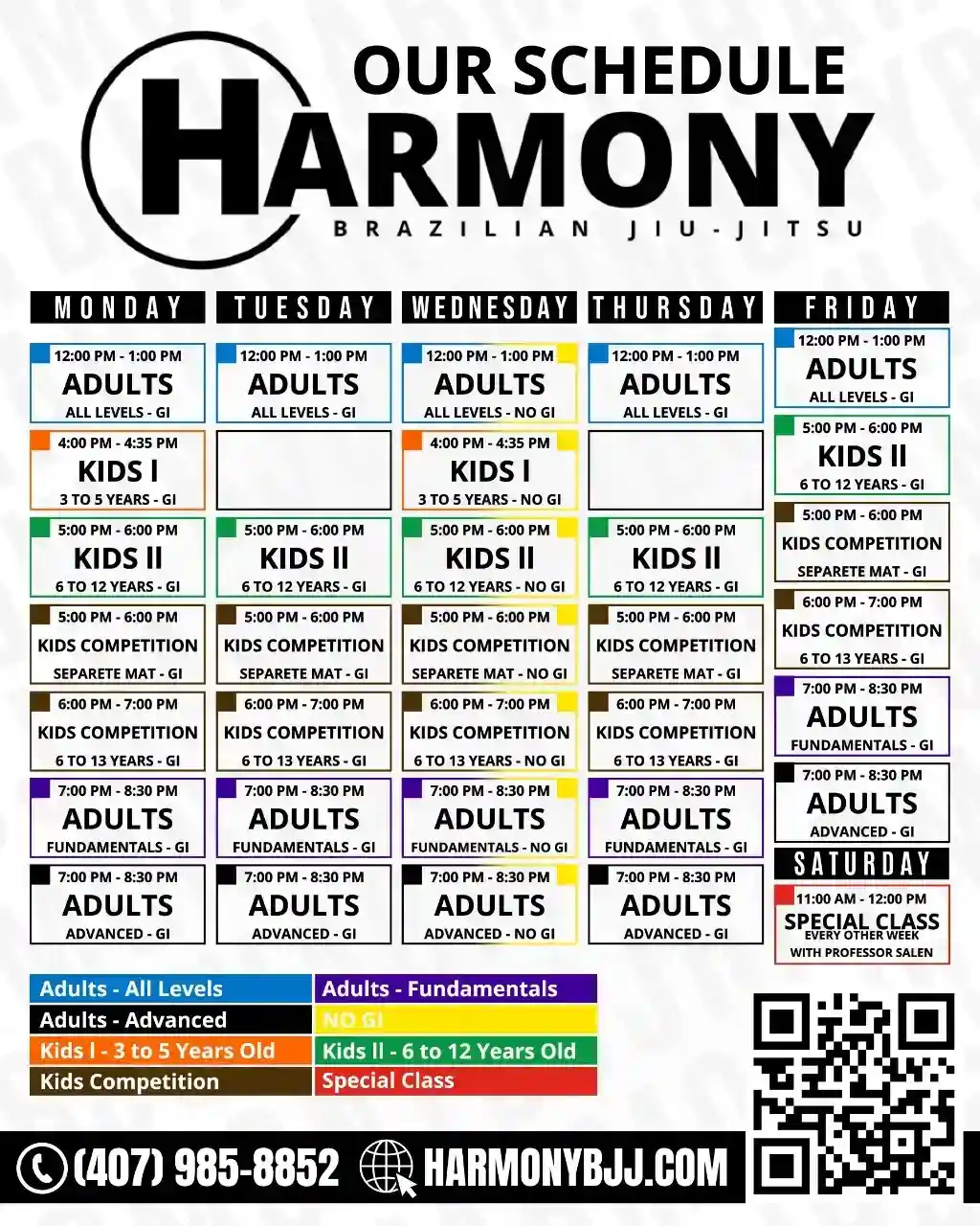 Harmony BJJ facility image